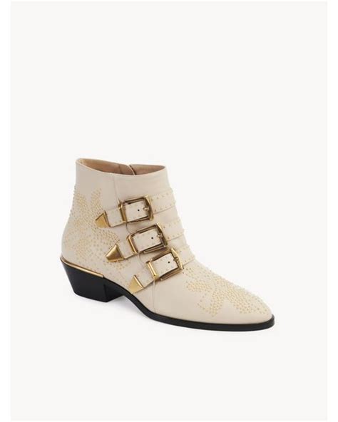 chloe susanna white|chloe susanna short boot.